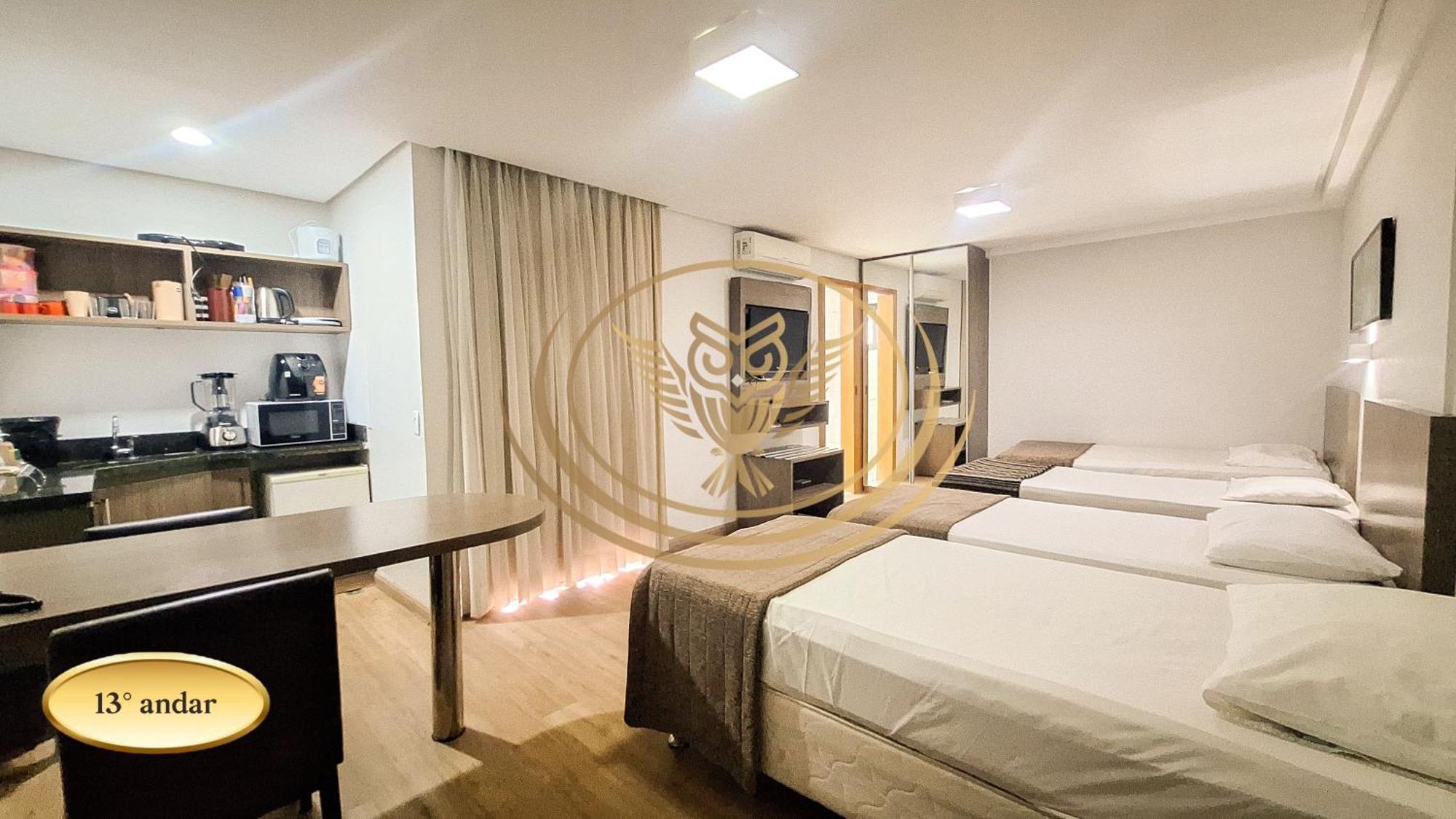Apartment Coruja Imob - Flat Crystal Place Goiania
